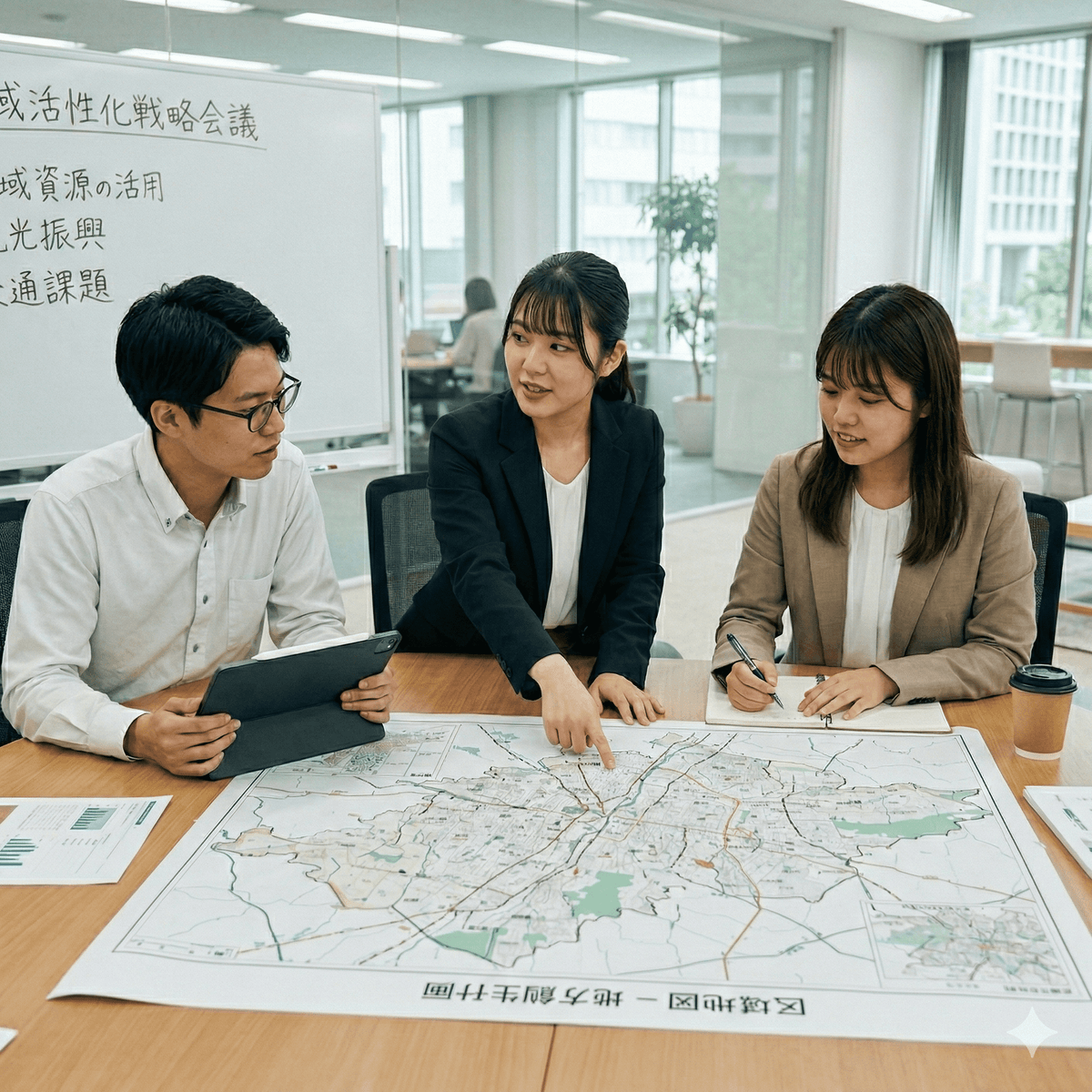 市区町村/県スポーツ強化コンサル・キャリア相談のイメージ（日本人OB／OG）